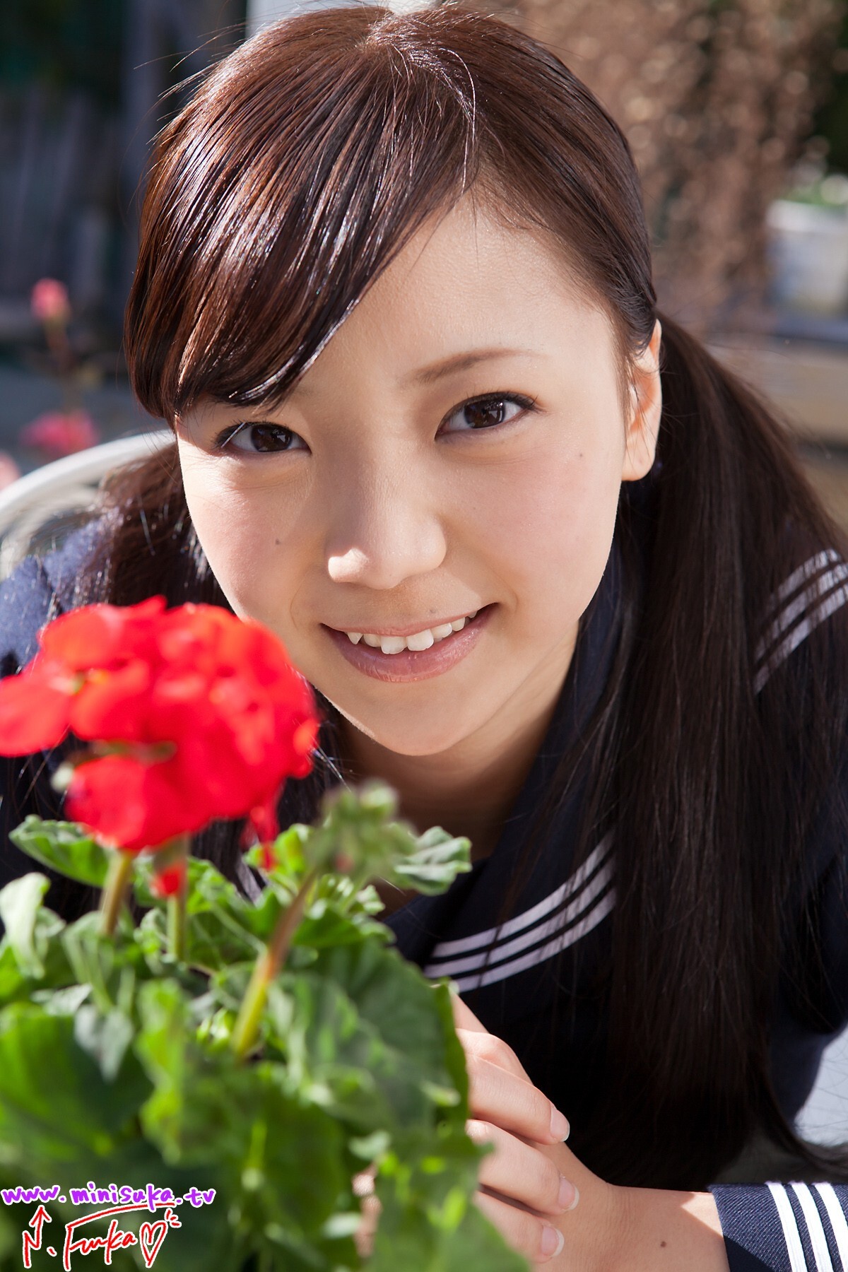 [Minisuka.tv]  西浜ふうか Fuuka Nishihama 美女校服诱惑